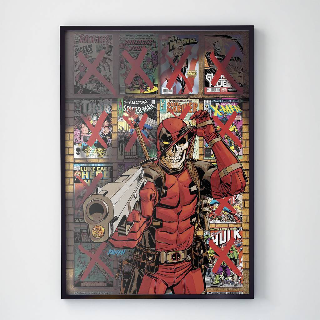 Постер Deadpool (DP001)