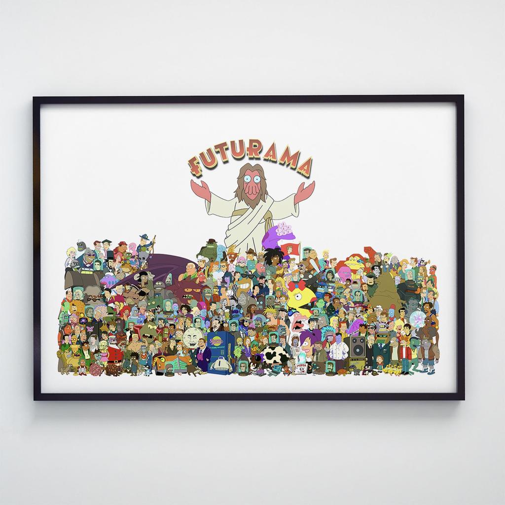 Постер Футурама / Futurama (FR002)