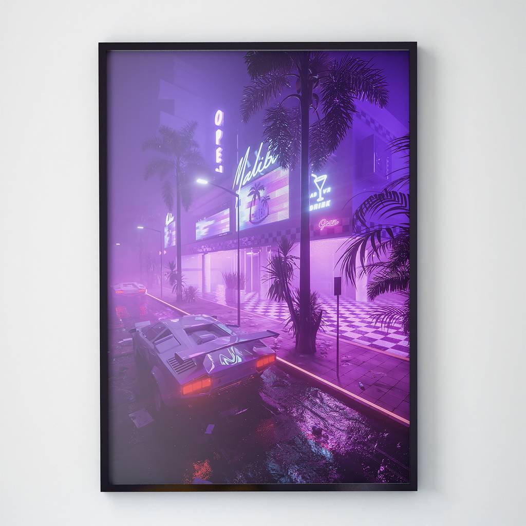 Постер GTA Vice City