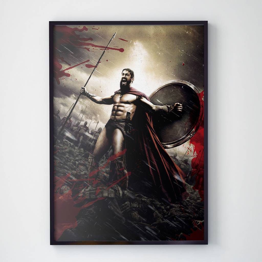 Постер 300 спартанцев