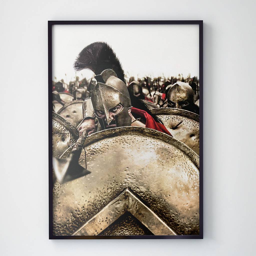 Постер 300 спартанцев