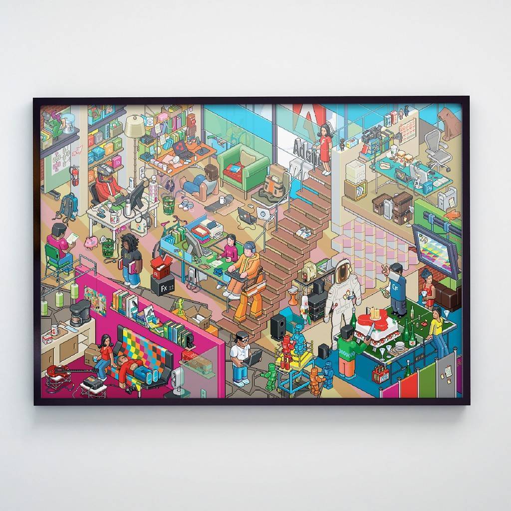 Постер Pixel-Art