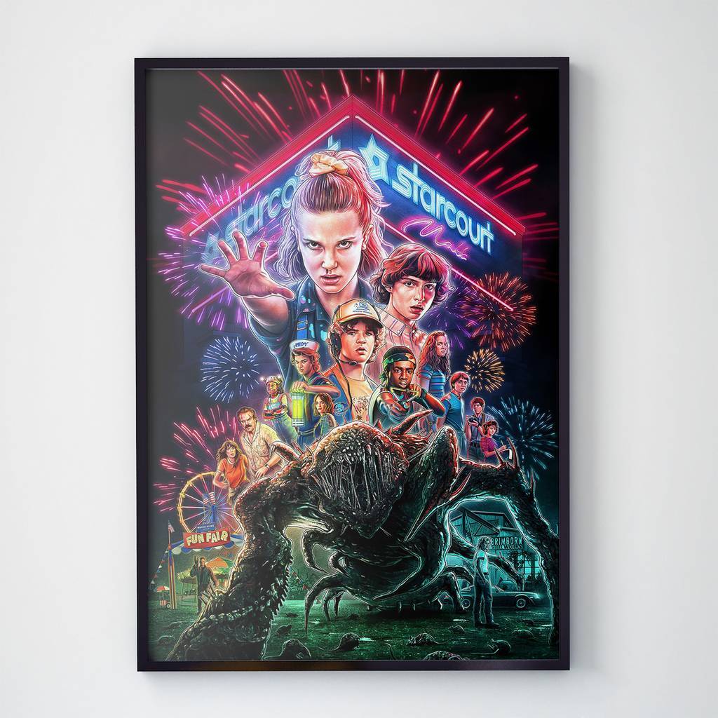 Постер Очень Странные Дела / Stranger Things ST1000