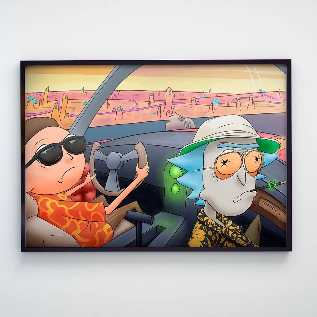 Постер Рик и Морти / Rick and Morty