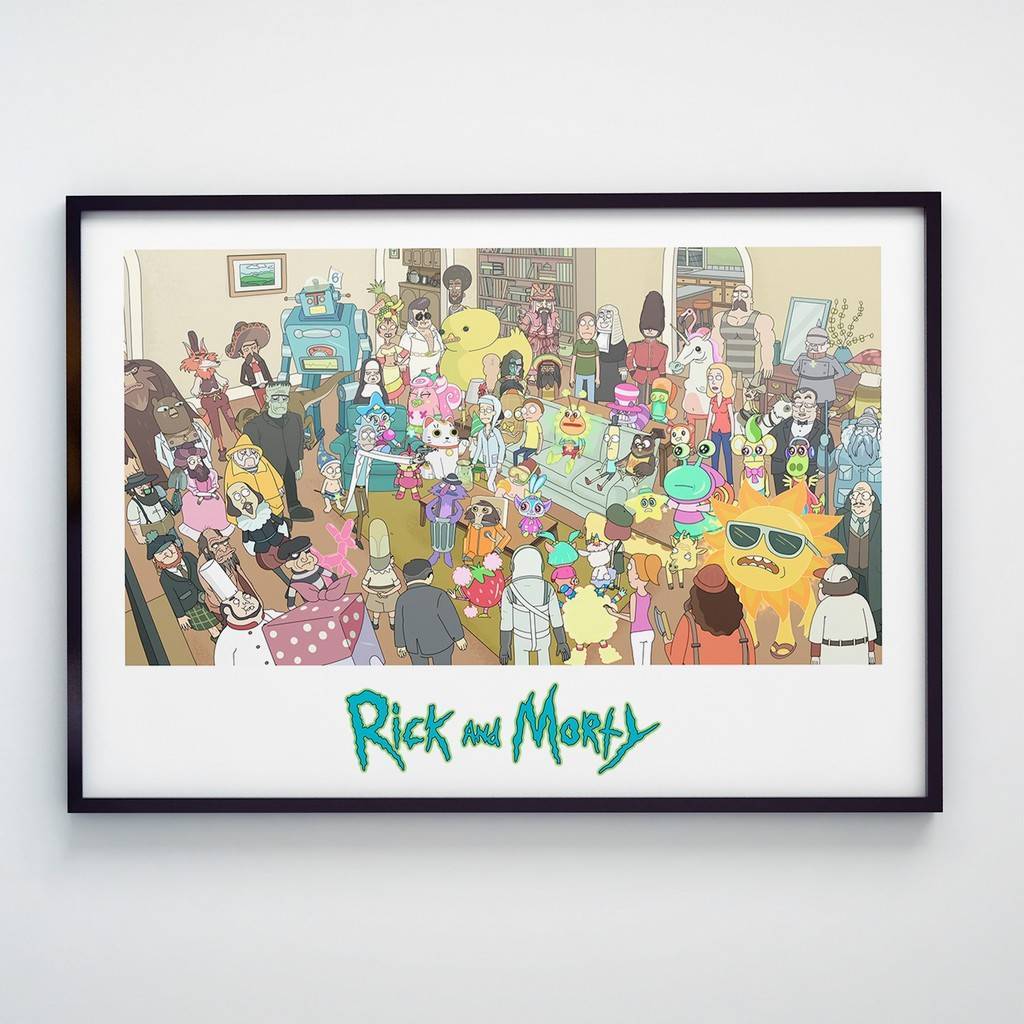 Постер Рик и Морти / Rick and Morty