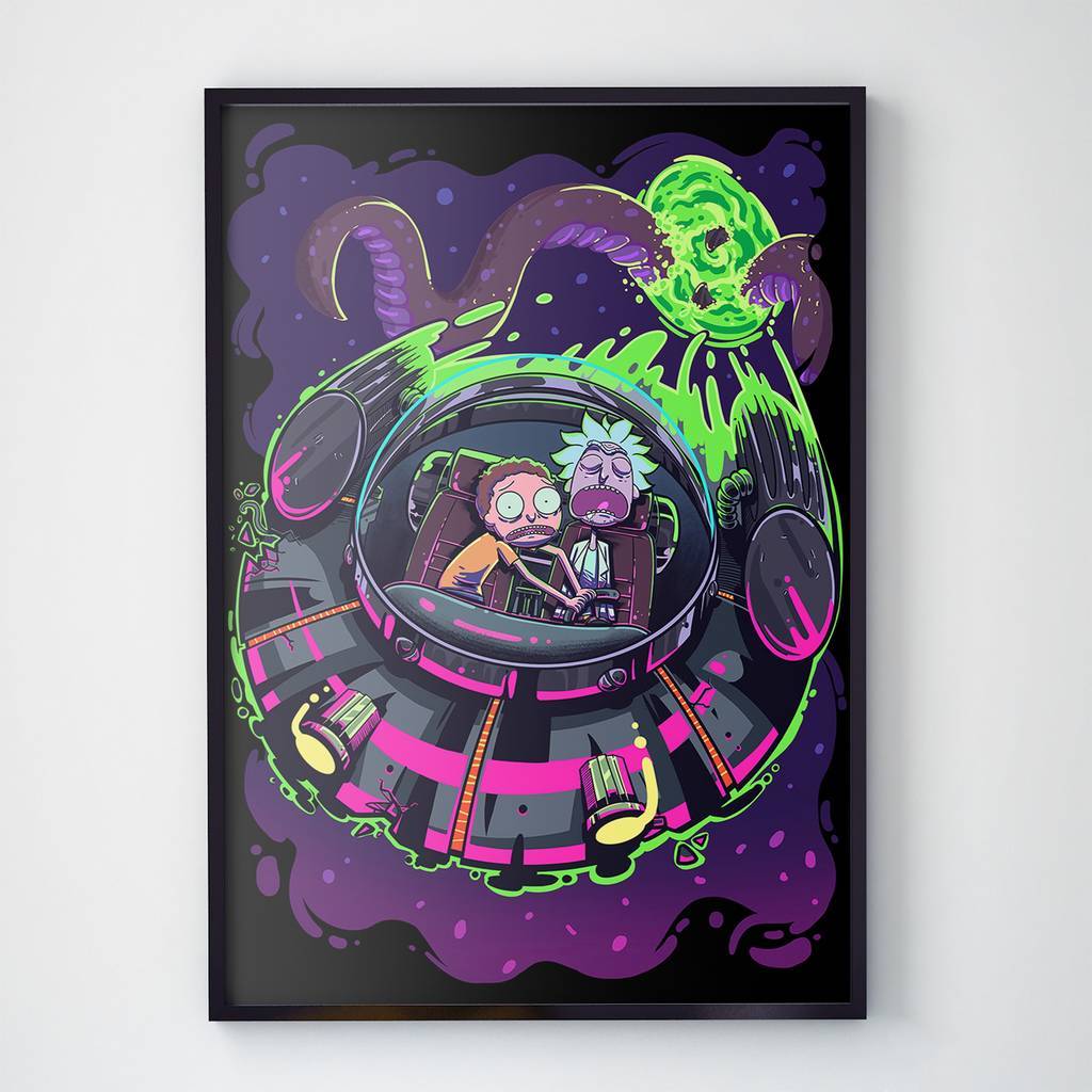 Постер Рик и Морти / Rick and Morty
