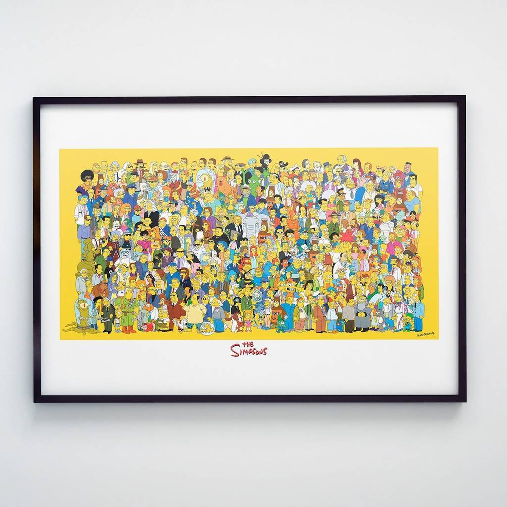 Постер Симпсоны / the Simpsons