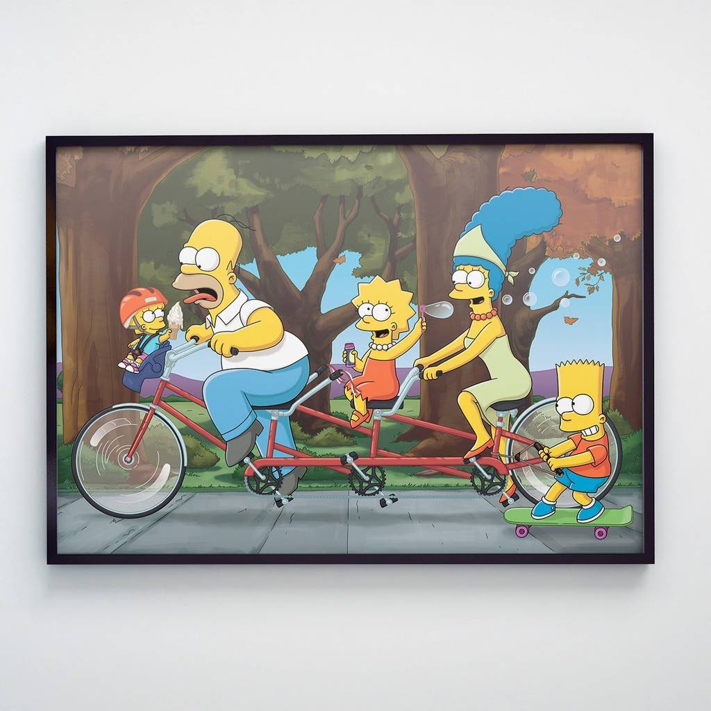 Постер Симпсоны / the Simpsons