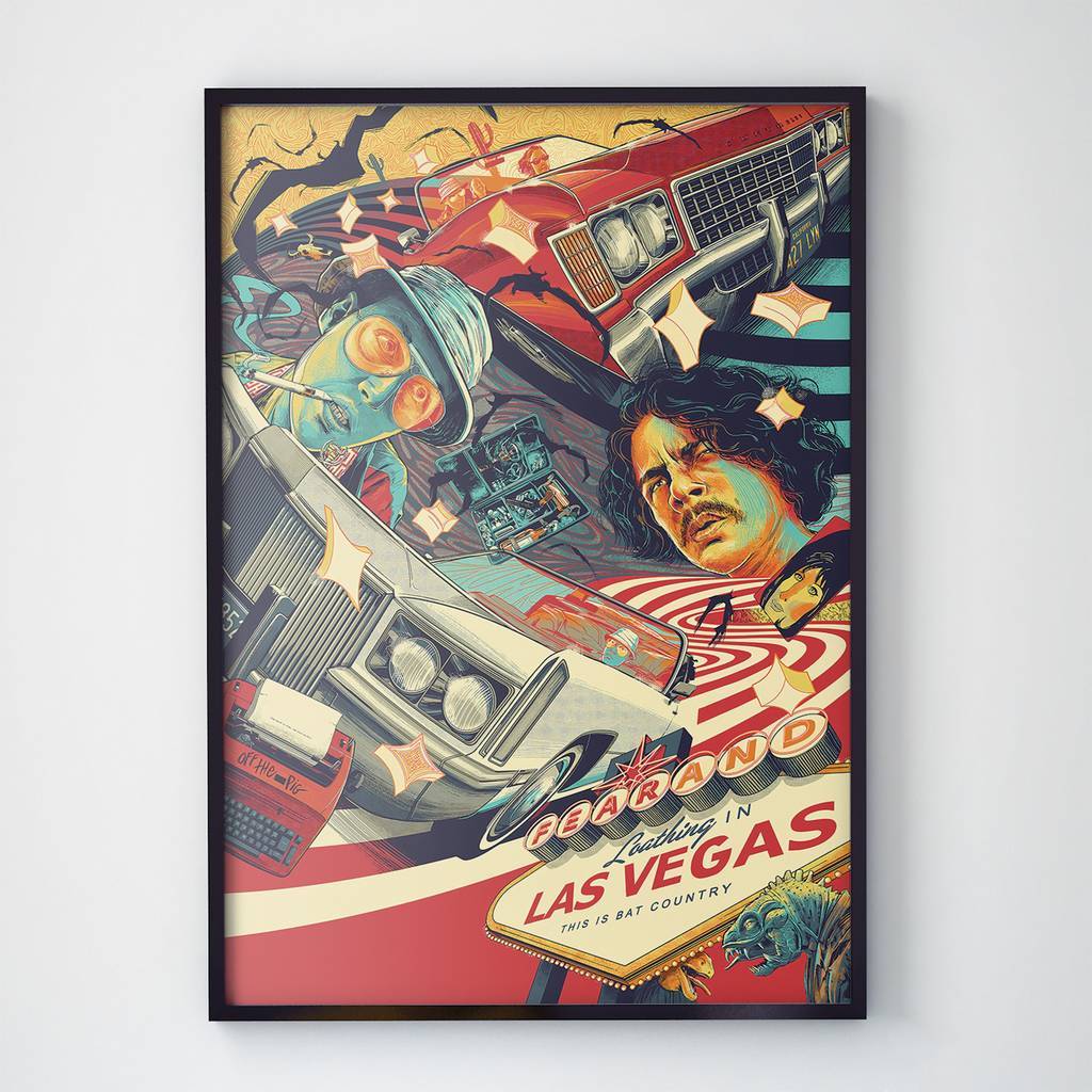 Постер Страх и ненависть в Лас-Вегасе / Fear and Loathing in Las Vegas