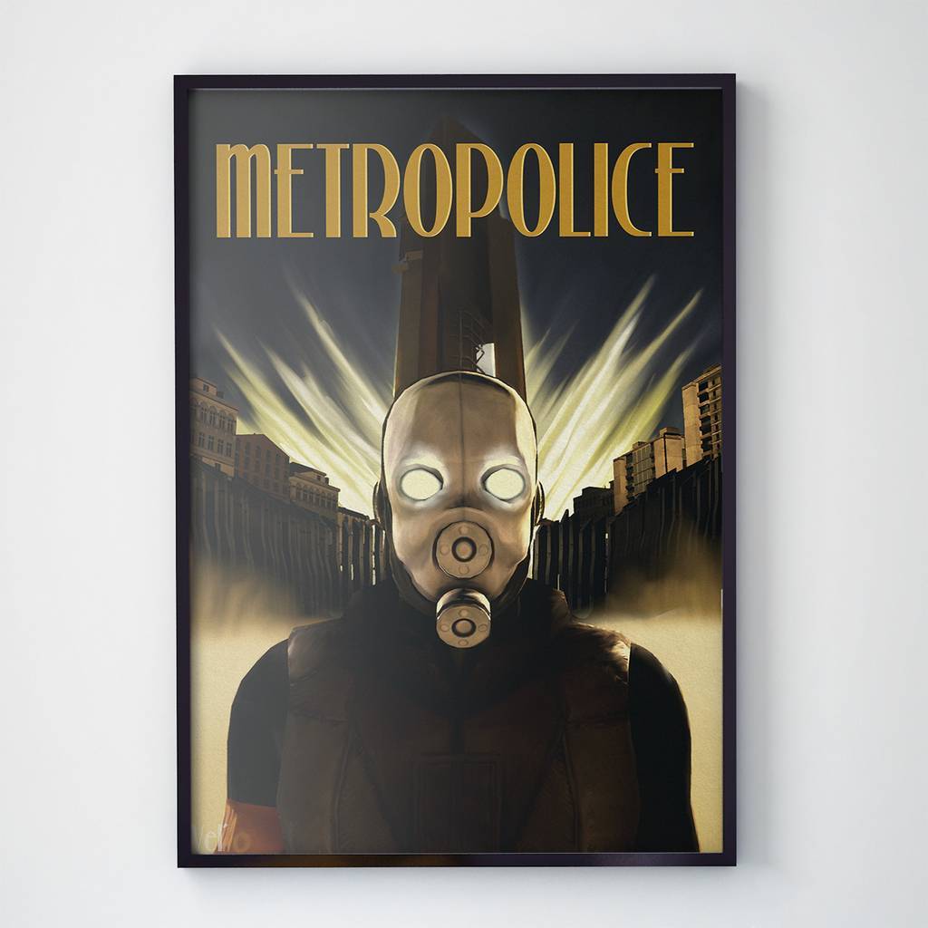 Постер Half-Life (HL1004)