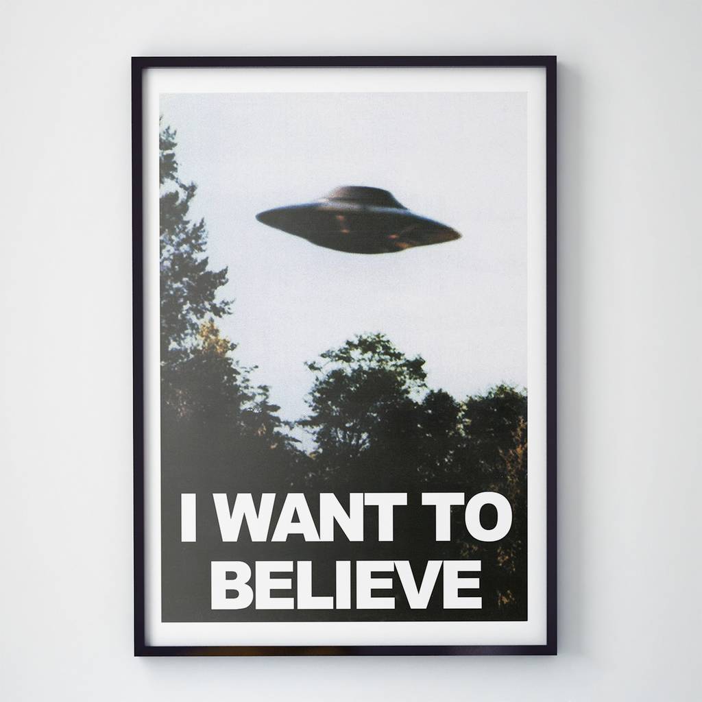 Постер Хотелось бы Верить / I Want to Believe