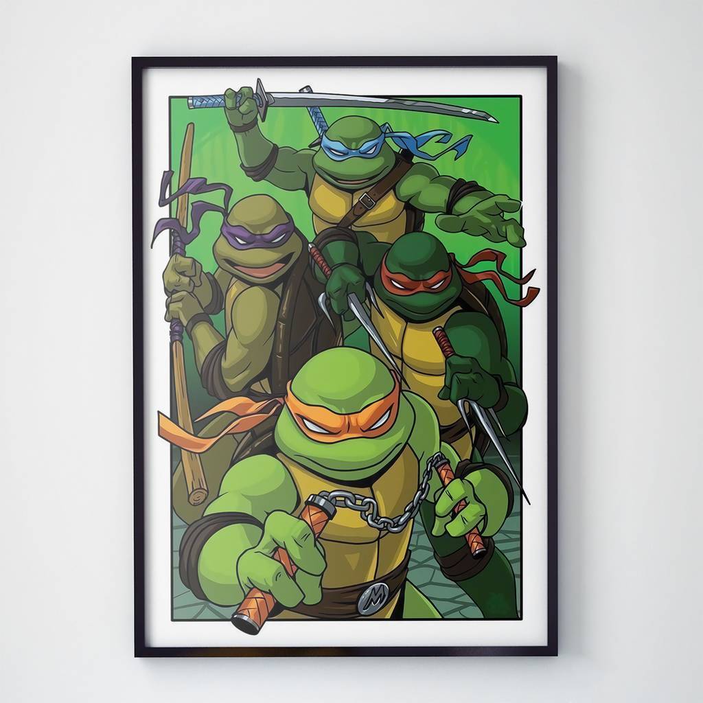 Постер Черепашки-Ниндзя / Teenage Mutant Ninja Turtles
