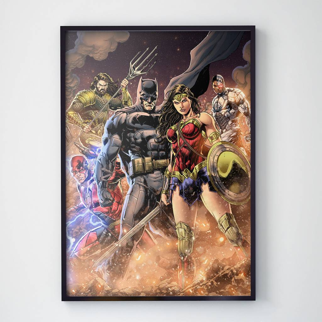 Постер Лига Справедливости / Justice League