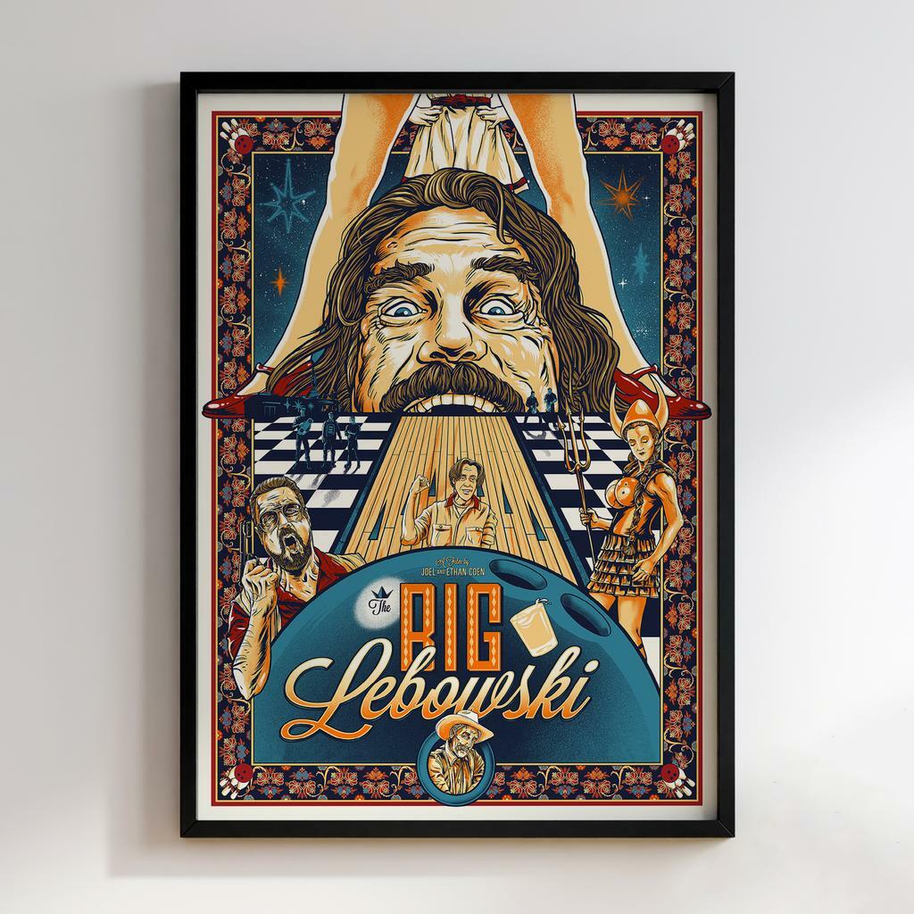 Постер  The Big Lebowski / Большой Лебовски