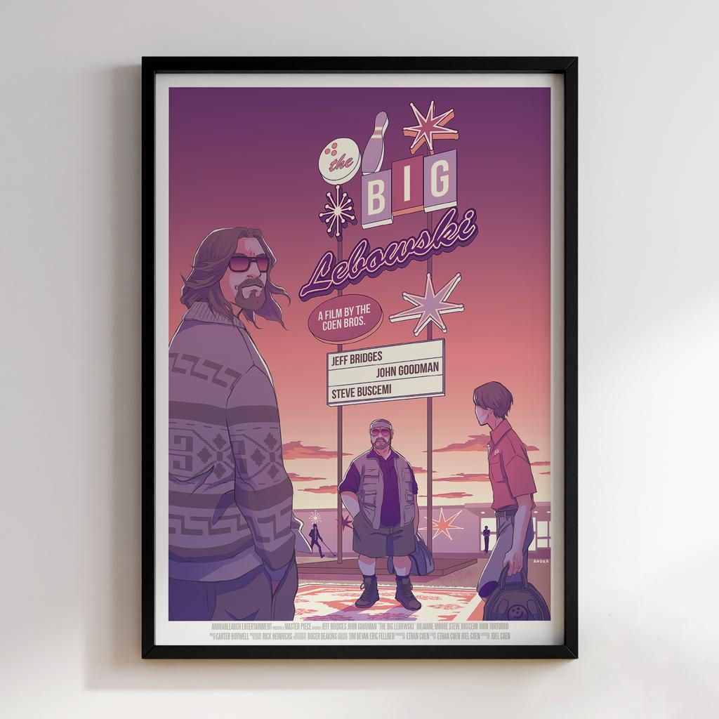 Постер  The Big Lebowski / Большой Лебовски