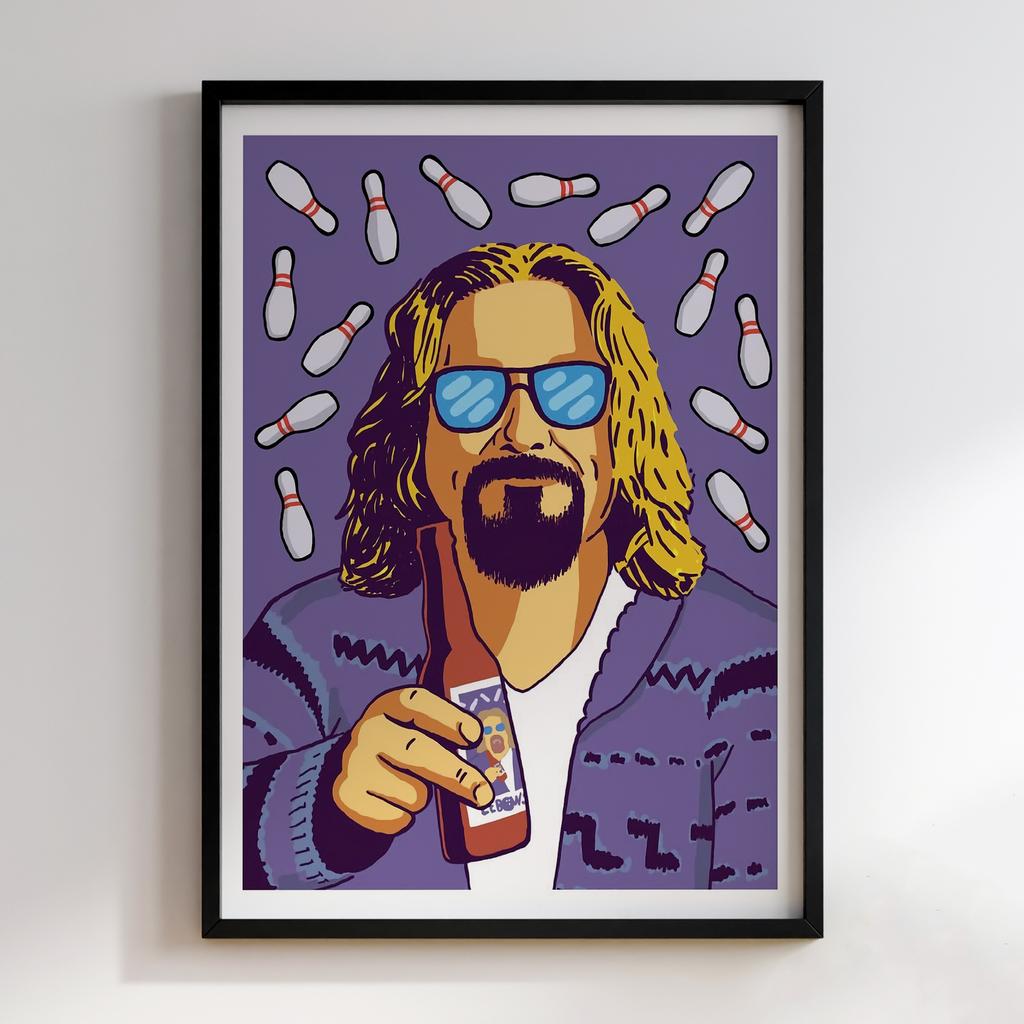 Постер  The Big Lebowski / Большой Лебовски
