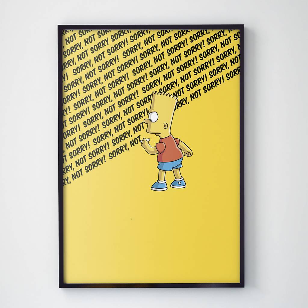 Постер Симпсоны / the Simpsons (SS1007)