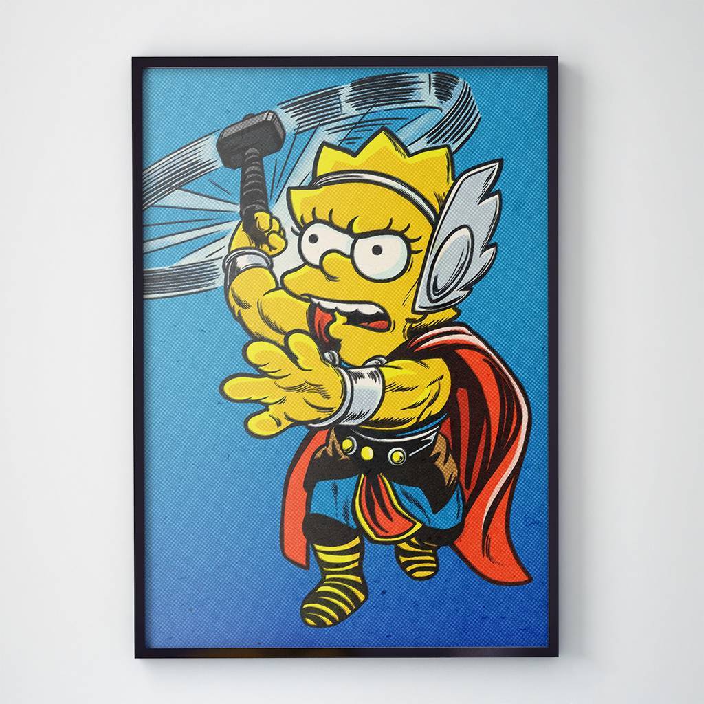 Постер Симпсоны / the Simpsons (SS1039)