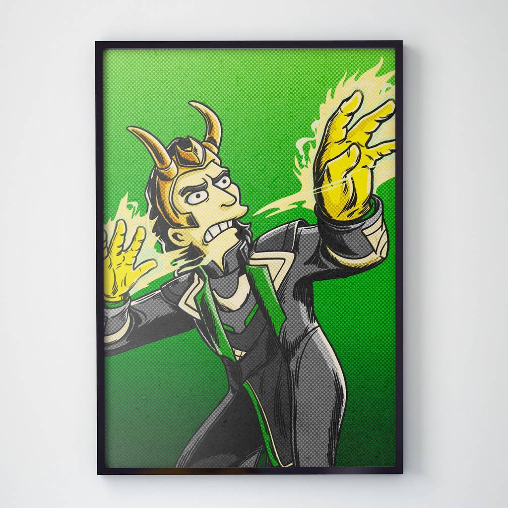 Постер Симпсоны / the Simpsons (SS1043)