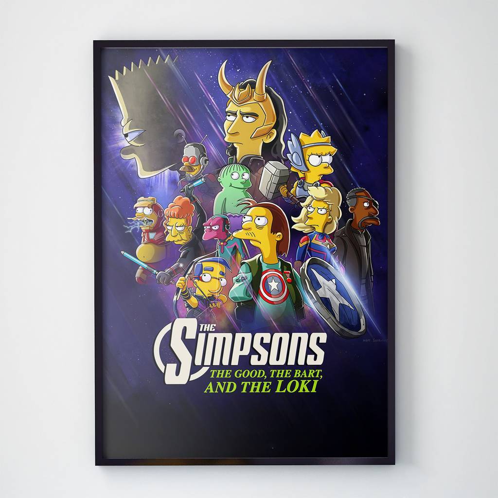 Постер Симпсоны / the Simpsons (SS1044)