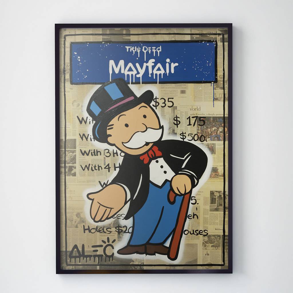 Постер Алек Монополи / Alec Monopoly (AM1005)