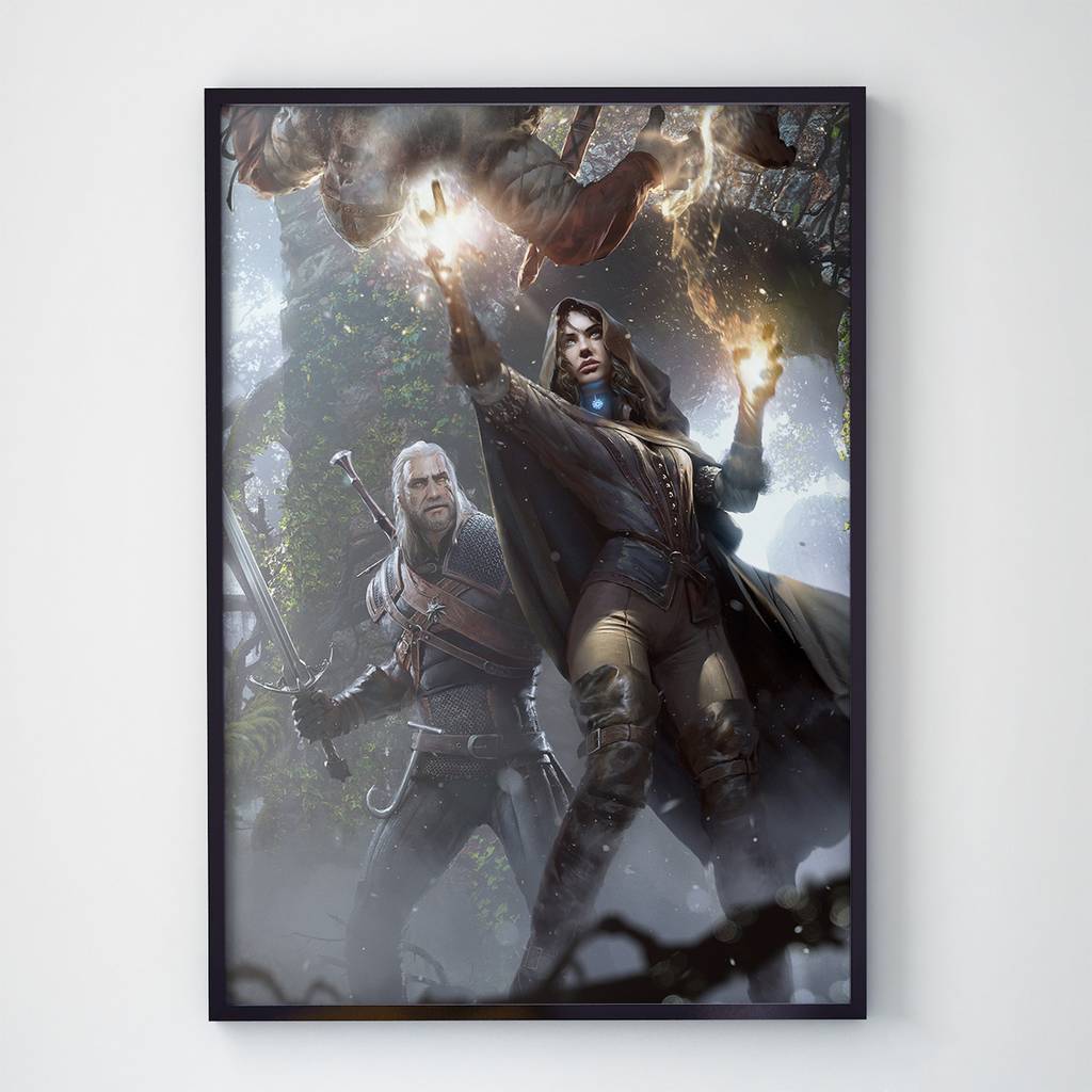 Постер The Witcher / Ведьмак (WR1017)