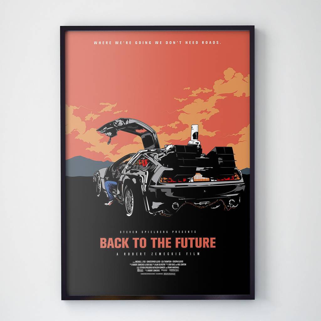 Постер Назад в Будущее / Back to the Future BTF1008