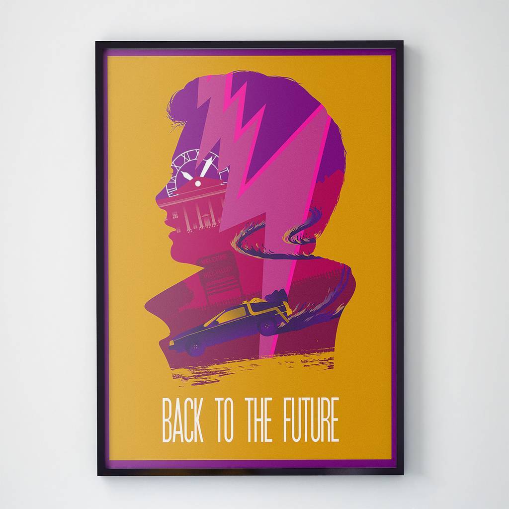 Постер Назад в Будущее / Back to the Future BTF1012