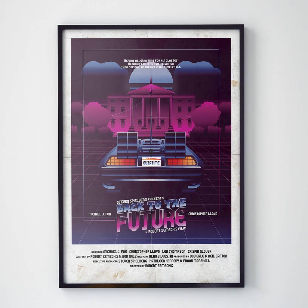 Постер Назад в Будущее / Back to the Future BTF1013