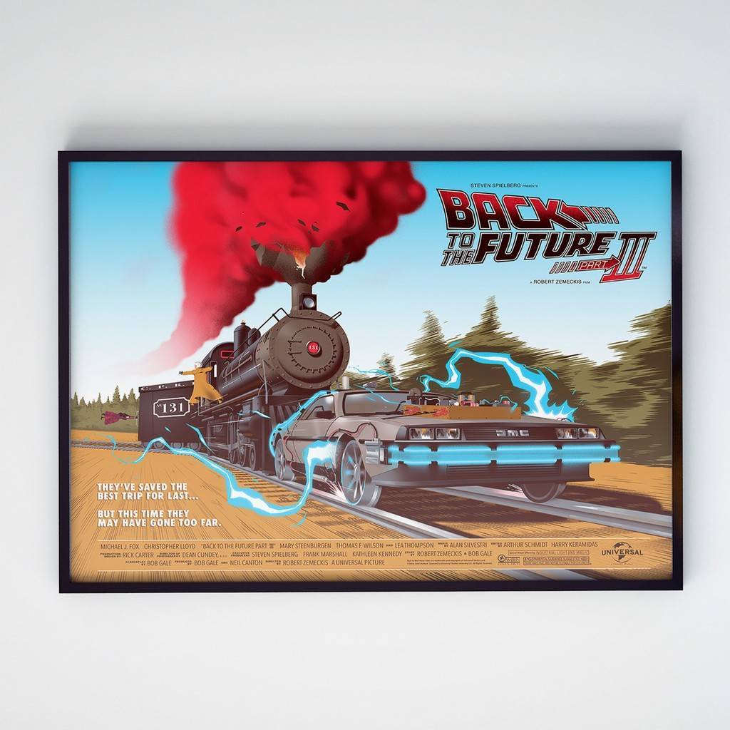 Постер Назад в Будущее / Back to the Future BTF1023