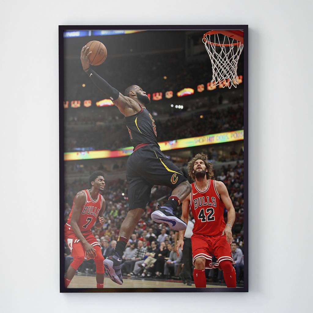 Постер баскетбол Леброн Джеймс / LeBron James (LJ1001)