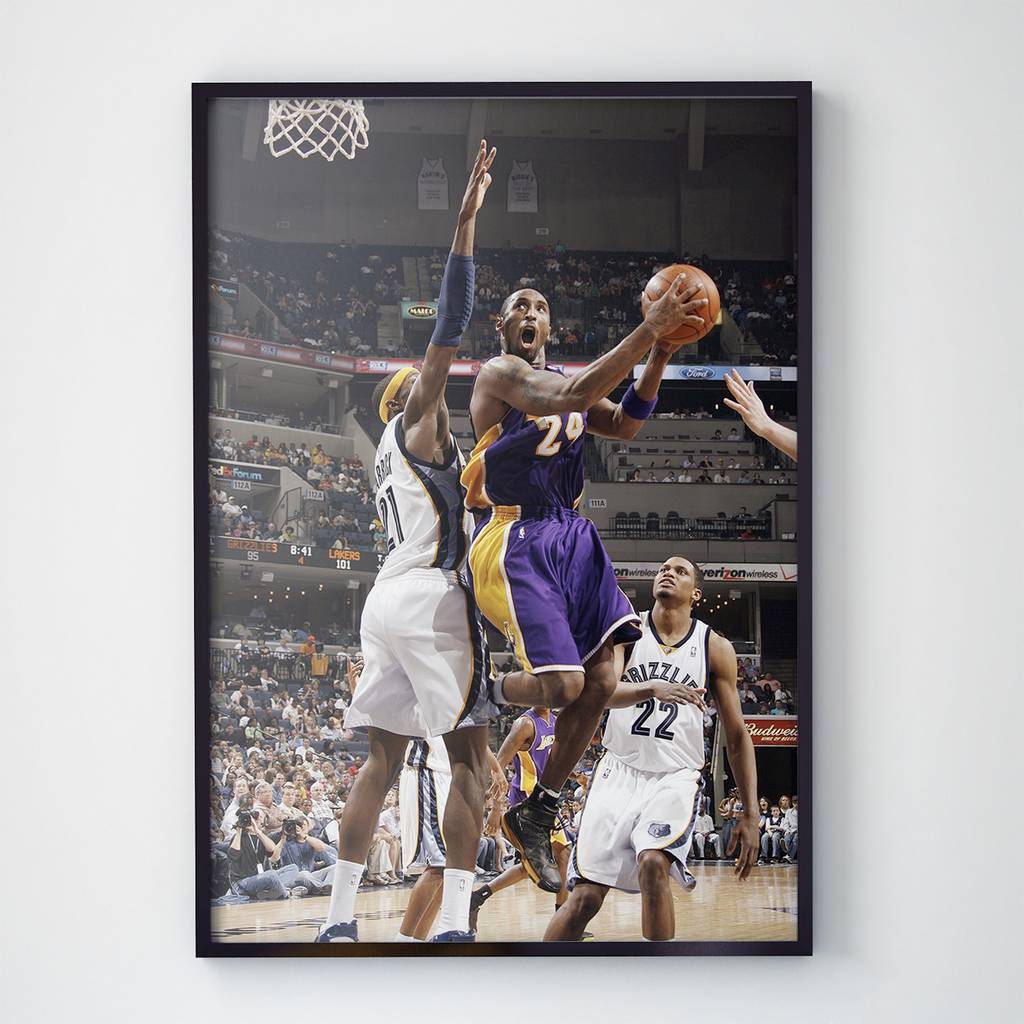 Постер баскетбол Коби Брайант / Kobe Bryant (KB1005)