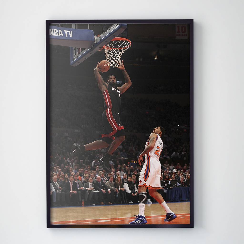 Постер баскетбол Леброн Джеймс / LeBron James (LJ1005)