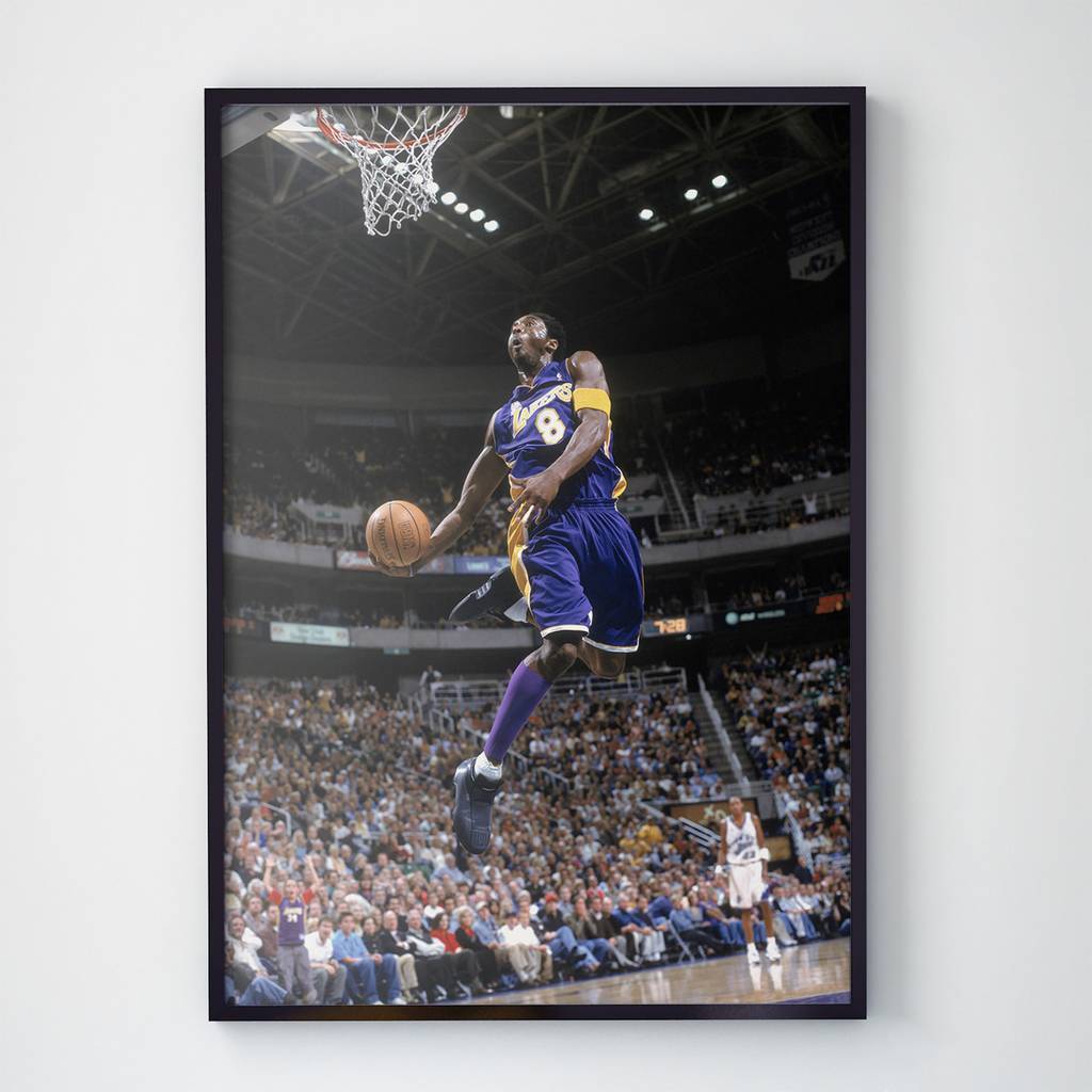 Постер баскетбол Коби Брайант / Kobe Bryant (KB1010)