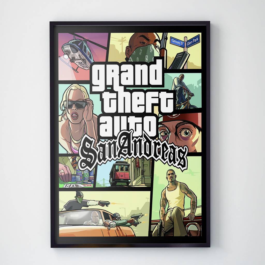 Постер GTA San Andreas