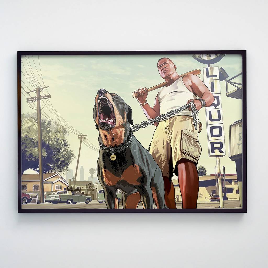 Постер GTA 5 (V1002)