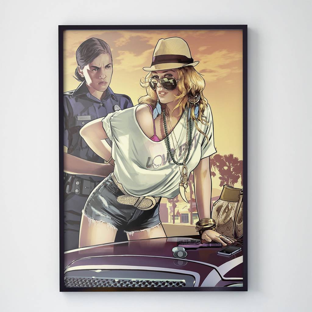 Постер GTA 5 (V1004)