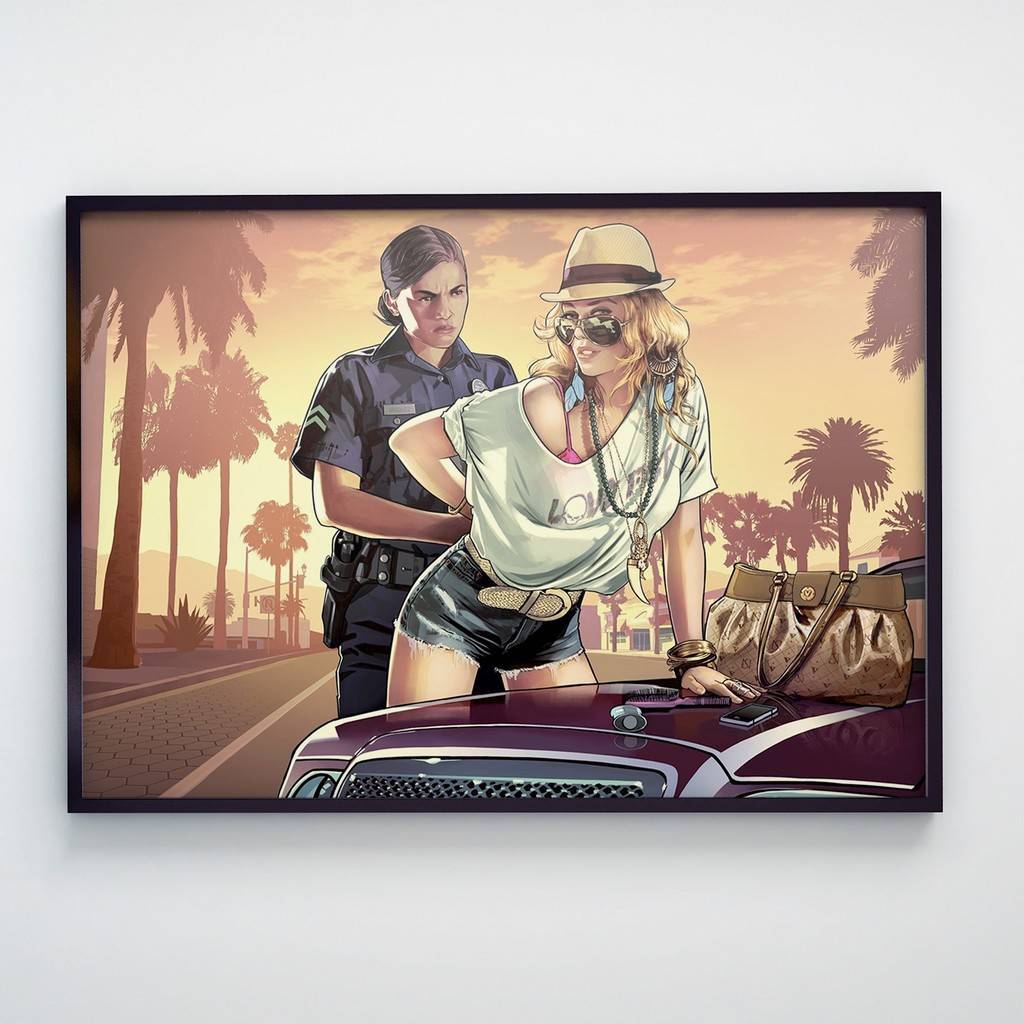 Постер GTA 5 (V1005)