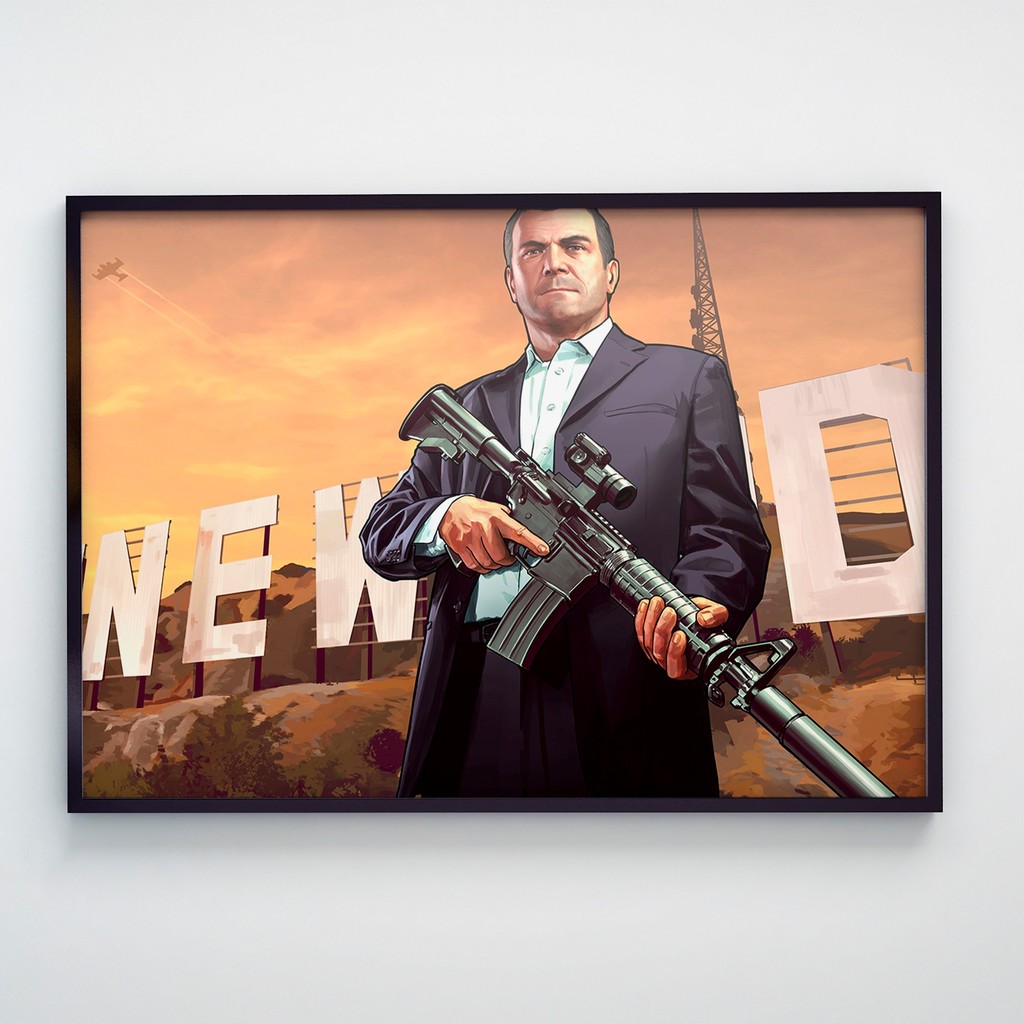 Постер GTA 5 (V1009)