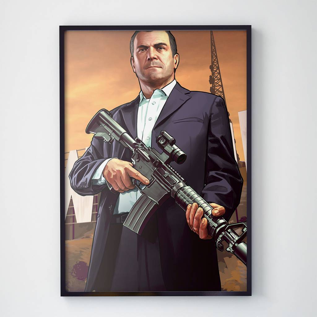 Постер GTA 5 (V1010)