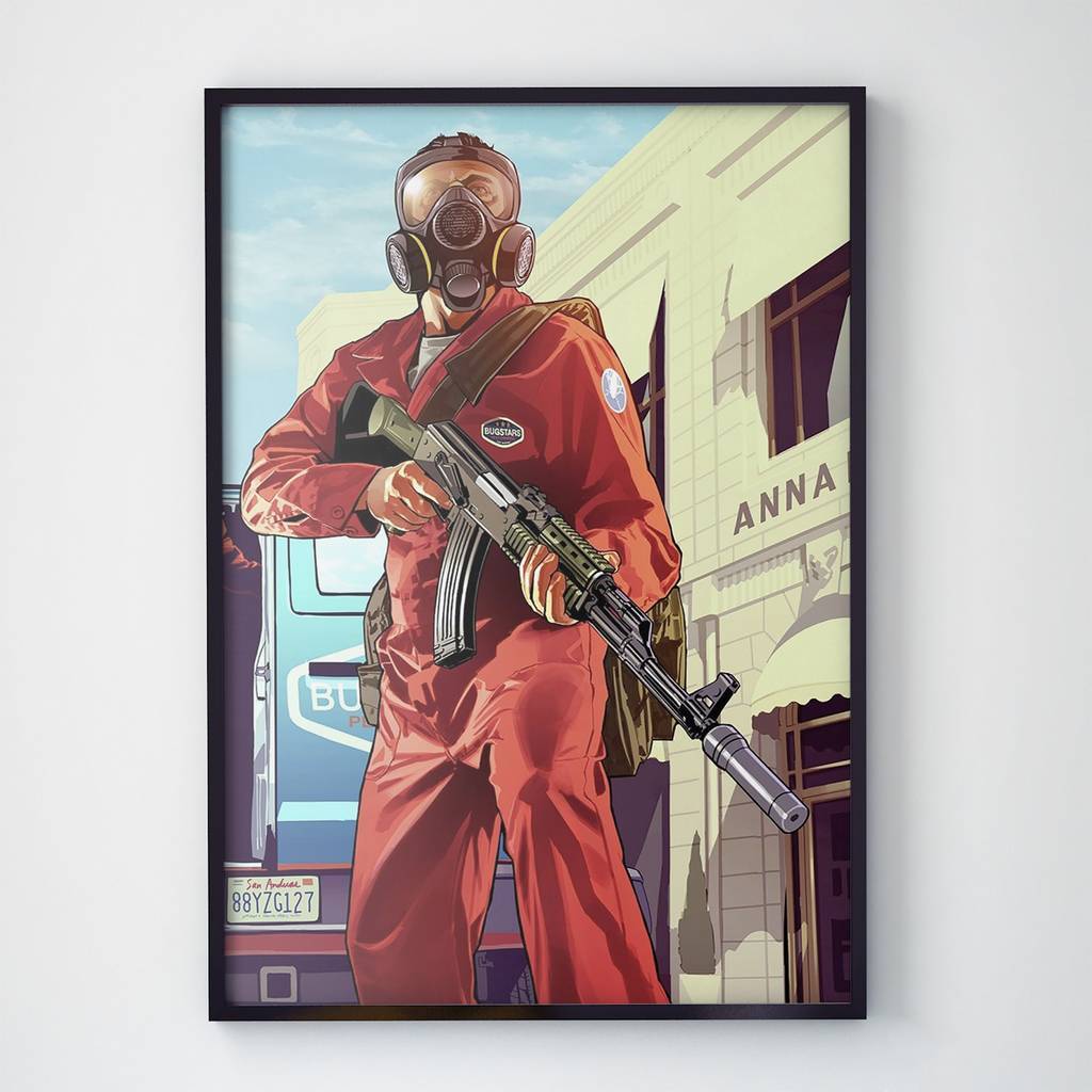 Постер GTA 5 (V1012)