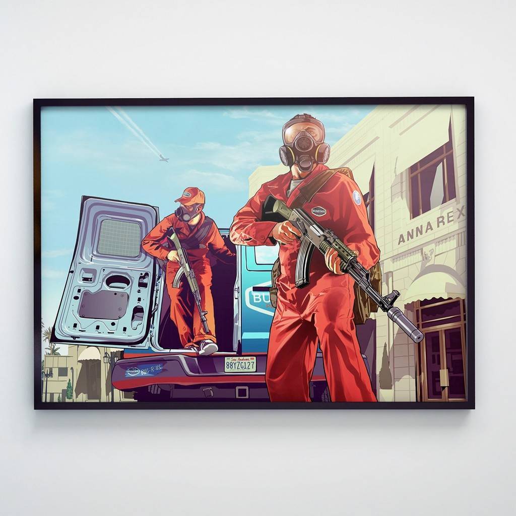 Постер GTA 5 (V1013)