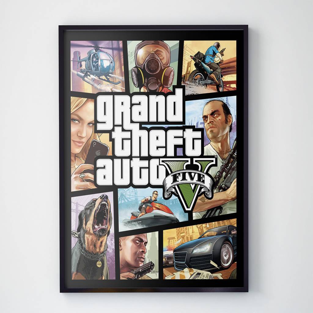 Постер GTA 5 (V1014)