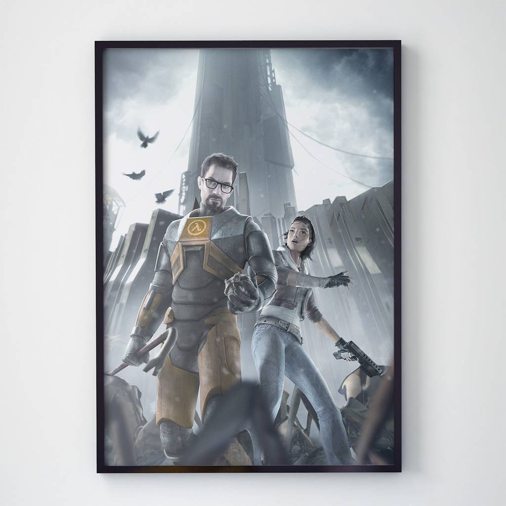 Постер Half-Life (HL1018)