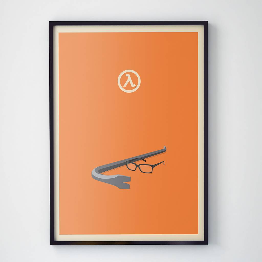 Постер Half-Life (HL1020)