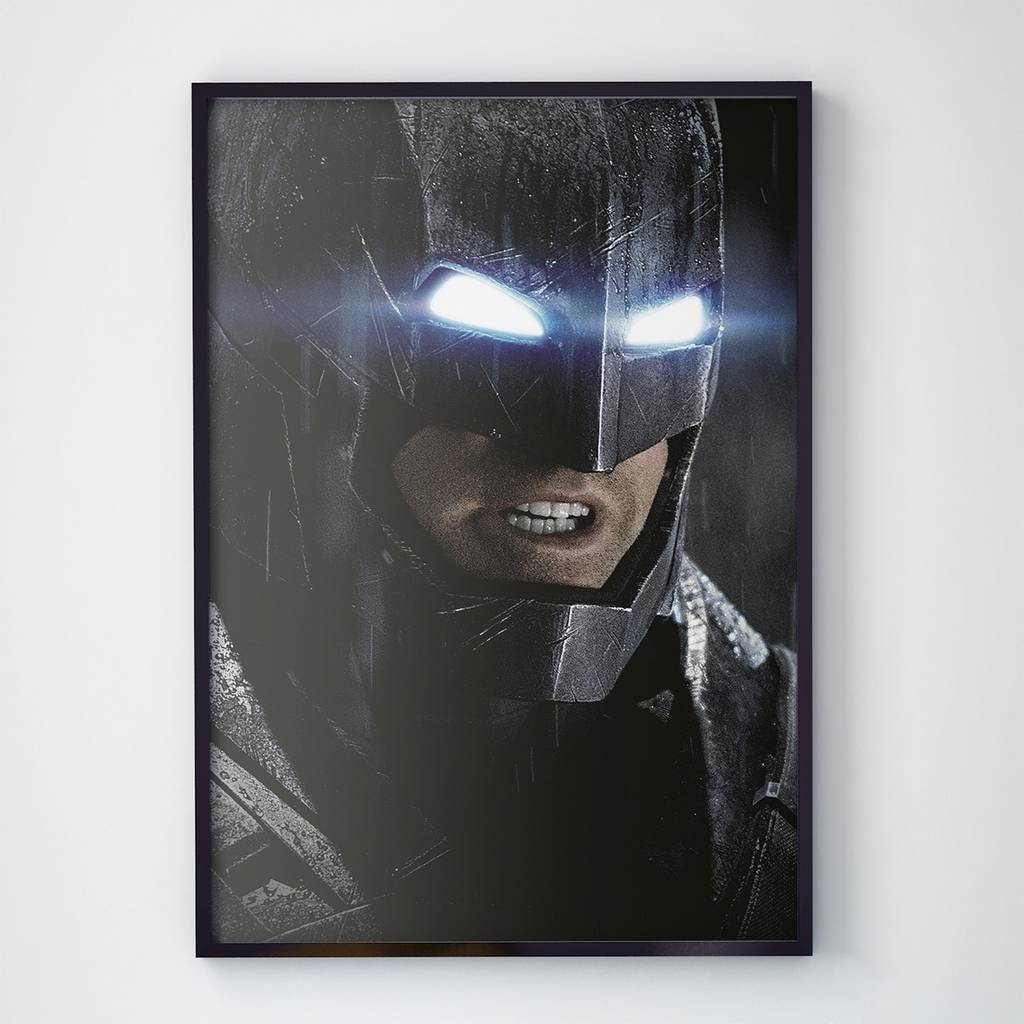 Постер "Batman vs Superman / Бэтмен против Супермена" (BT025)