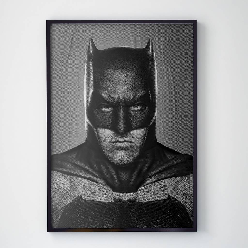 Постер "Batman vs Superman / Бэтмен против Супермена" (BT027)