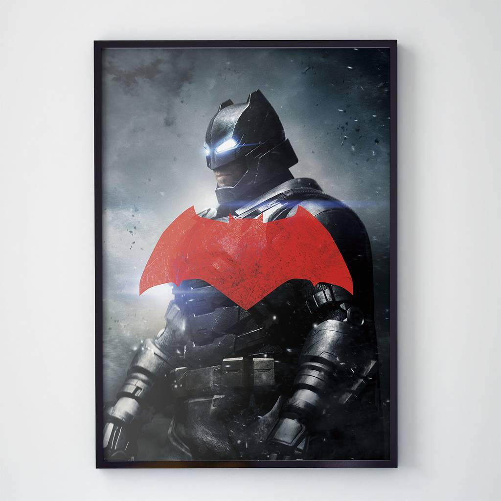 Постер "Batman vs Superman / Бэтмен против Супермена" (BT030)