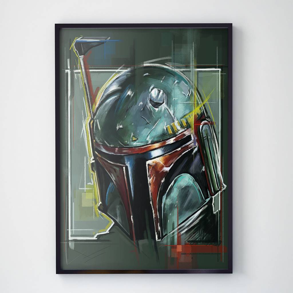 Постер Боба Фетт / Boba Fett (BF1007)