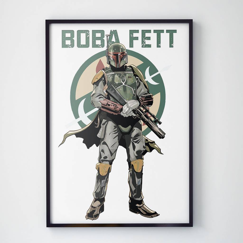 Постер Боба Фетт / Boba Fett (BF1008)